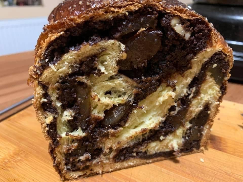 Umplutură de Nutella și vișine
